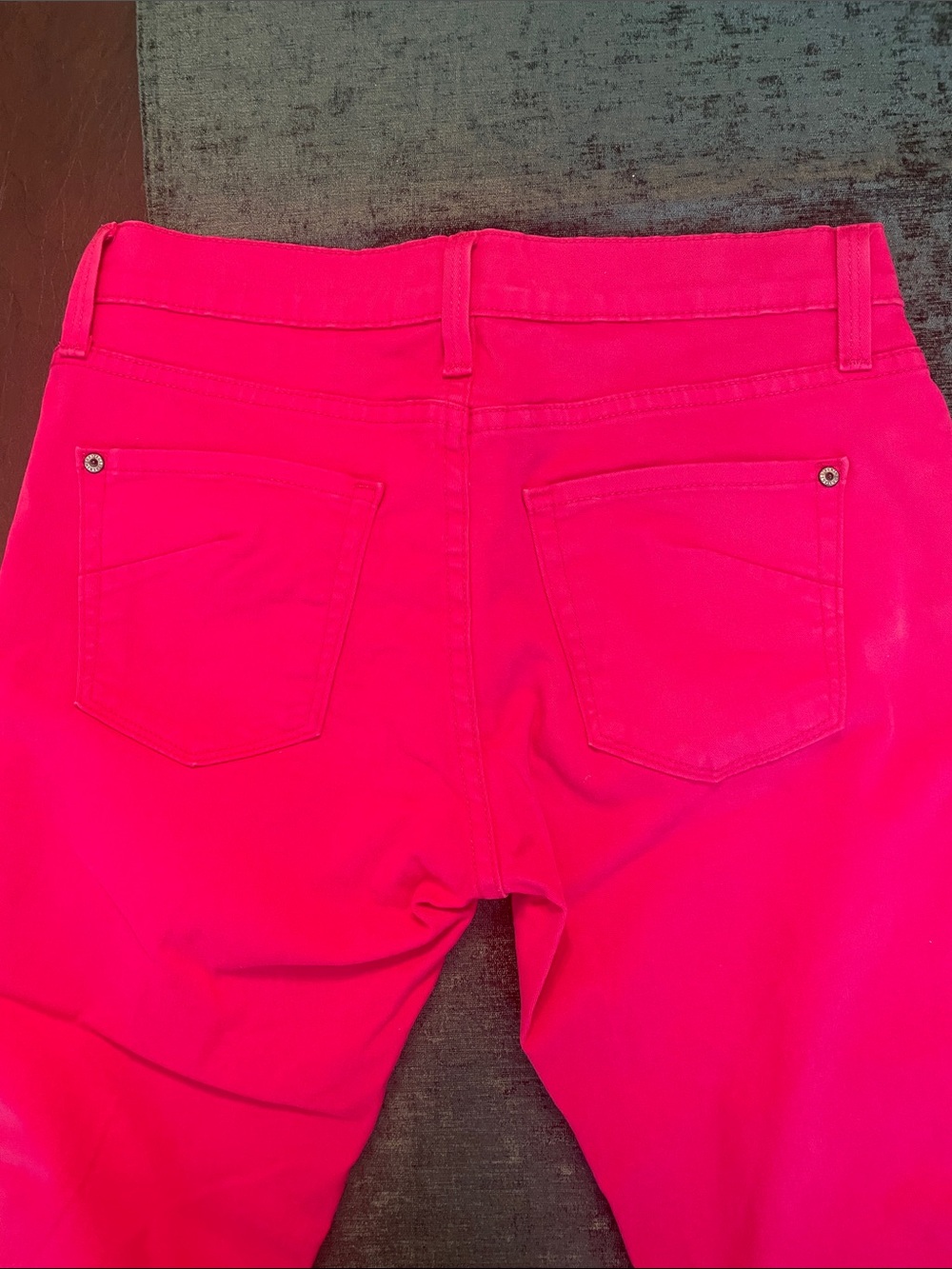 James Jeans Twiggy Women's Vibrant Pink Skinny Jeans - Picture 3 of 6